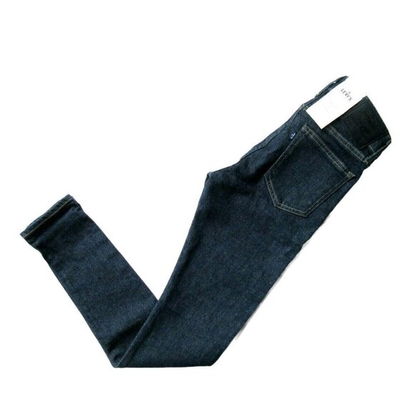 NWT Levi's Made & Crafted 721 High Rise Skinny in Rinse Selvedge Stretch Jean 25 - Picture 4 of 10